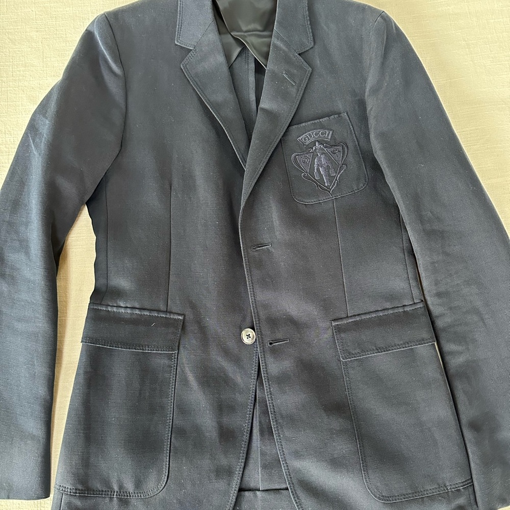 Gucci blazer linen